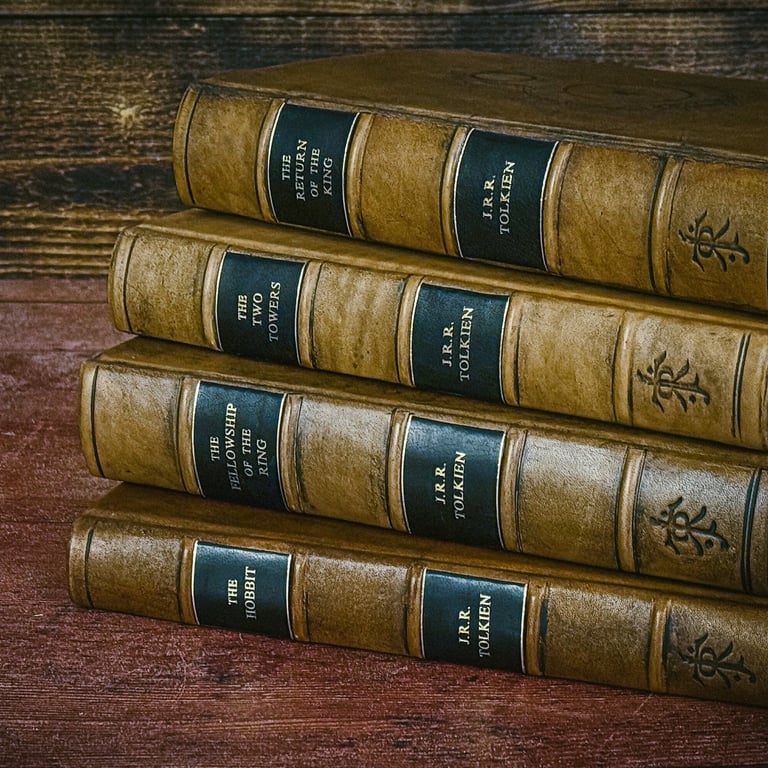 Custom Leather Lord of the Rings