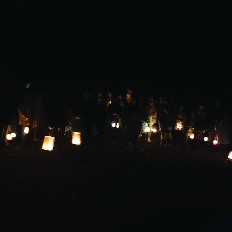 Žibintų šventė Klaipėdos Valdorfo mokykloje