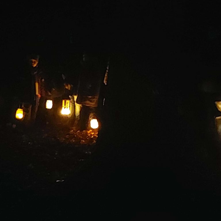 Žibintų šventė Klaipėdos Valdorfo mokykloje