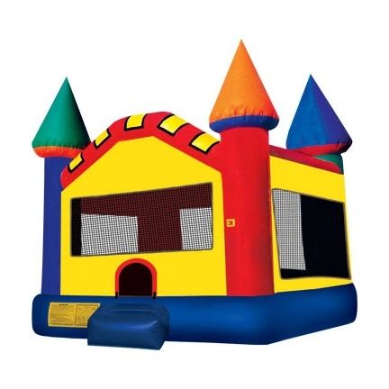 LARGE CASTLE MOONWALK WITH FREE BUBBLE MACHINE! 18Wx18Lx18H. All Ages. $135.00 Bookings 832-216-8423