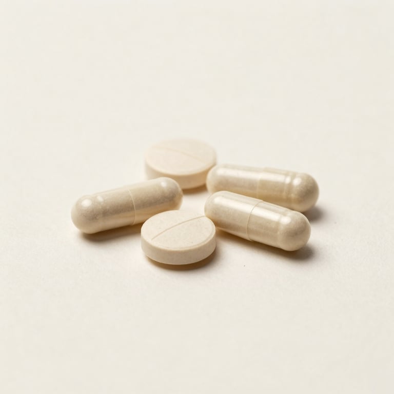 Supplement capsules and tablets