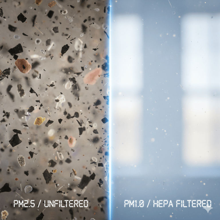 PM2.5-oro-taršos-dalelių-filtravimas-mikroskopu