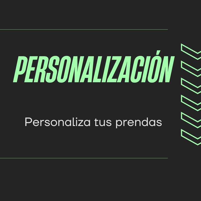 Personaliza tus prendas