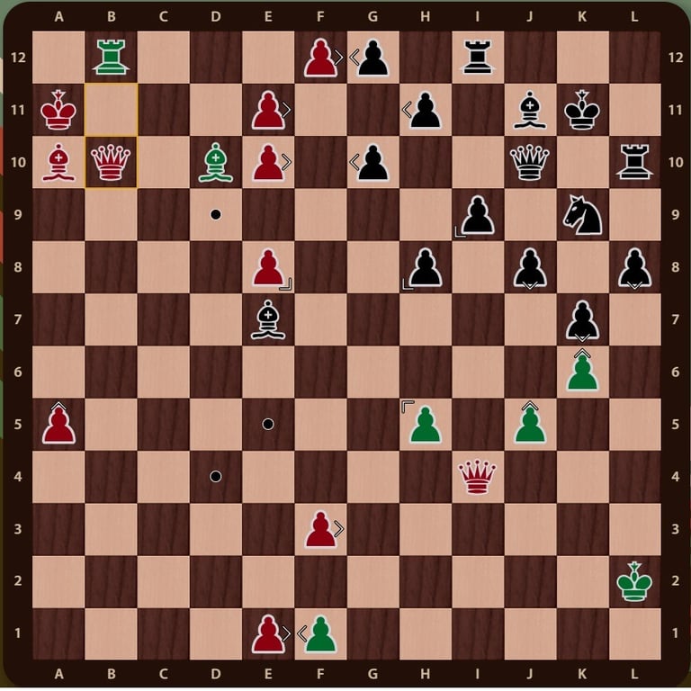 Clasificatorio europeo ronda 1 . Quaternity clubs. Jaque mate directo. con alfil