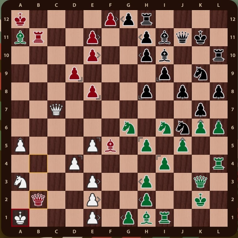 Jaque mate en la ronda 1 clasificatorio europeo. Quaternity Clubs España