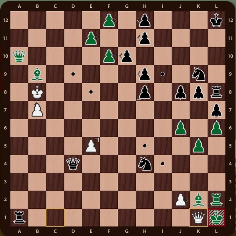 Solución ejercicio Quaternity. Jaque mate Directo