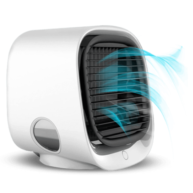 Offizieller AiraBreeze tragbarer Mini-Luftkühler für schnelles Kühlen