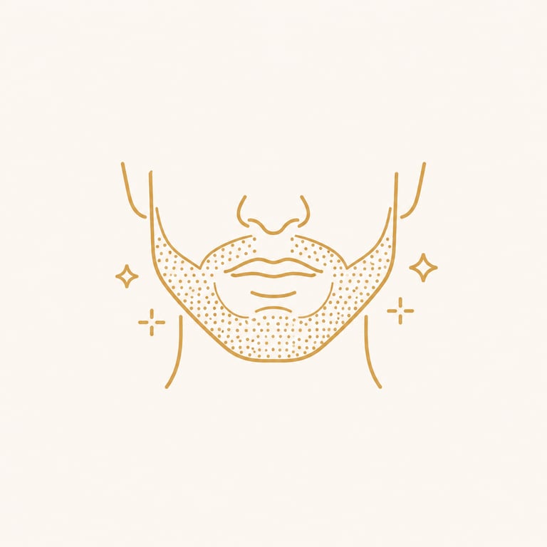 service micropigmentation de la barbe chez Medi Kiss Dermaclinic à Bruxelles