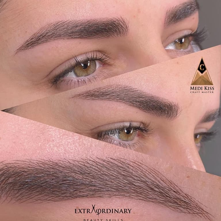 dermopigmentation des sourcils chez Medi Kiss Dermaclinic à Bruxelles