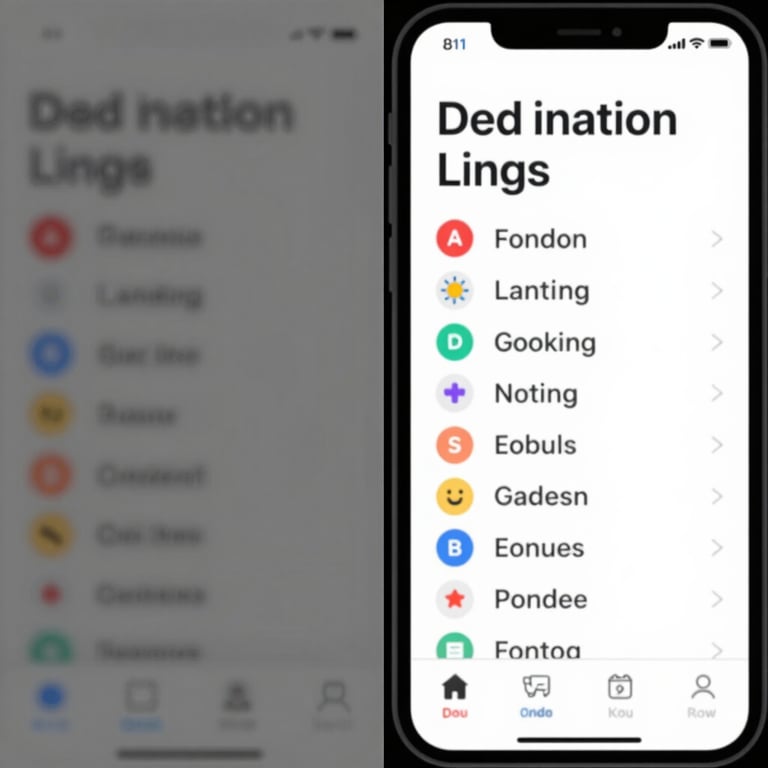 A split screen showing a slide being translated instantly into multiple languages within the app UI.