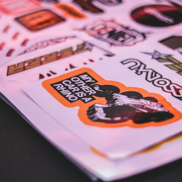 Sticker & Decals SMRT Printing® Texas, USA