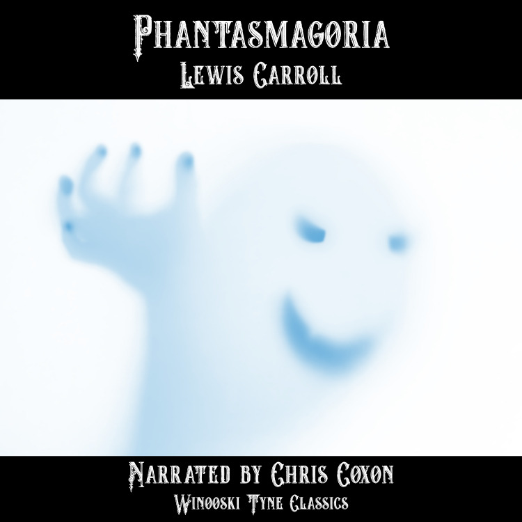 Phantasmagoria audiobook cover - a ghost