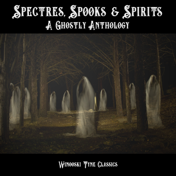 ghostly - spooky ghosts in a forest