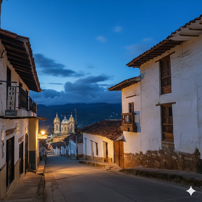 Safest town to learn Spanish in Colombia El Socorro Santander