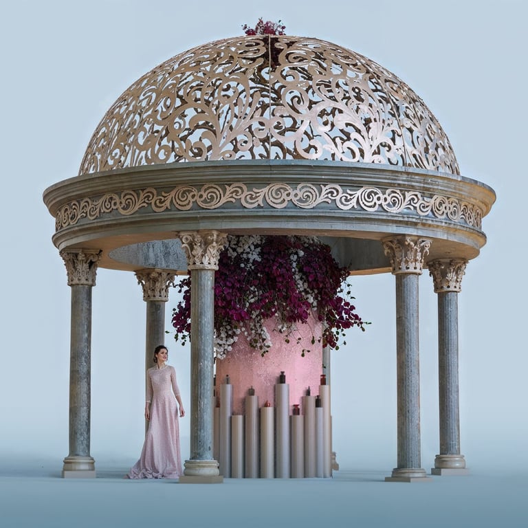 3D interior spatial design