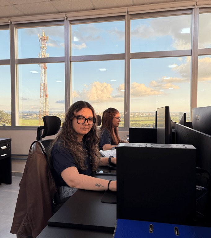 Equipe focada no trabalho