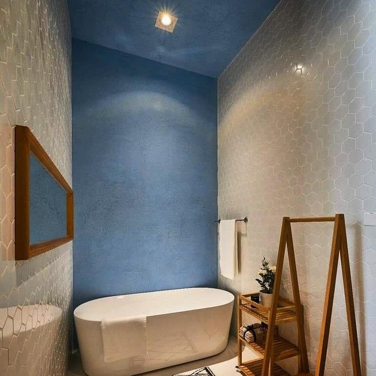 Bathroom with tub