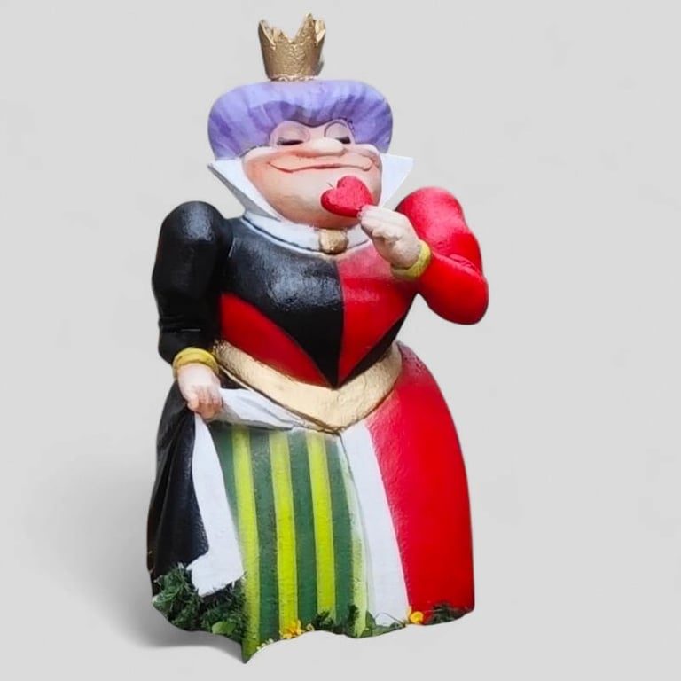 alquiler personaje reina corazones