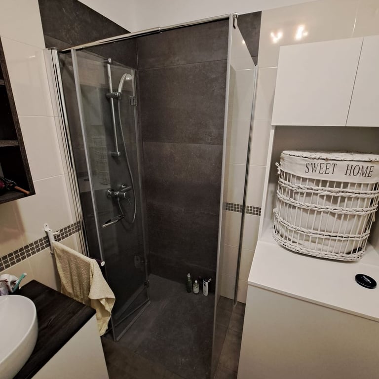 Izrada kupaonice, montaža pločica i tuš kabine