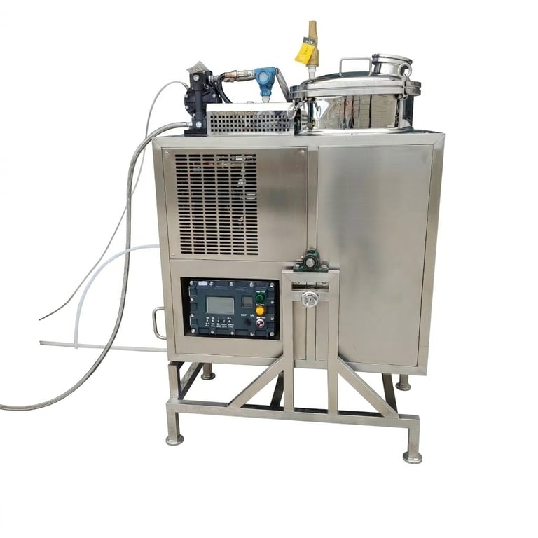 125 Litrelik Solvent Arıtma Makinesi