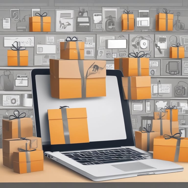 Airplane taking off over a vibrant city skyline at sunset.