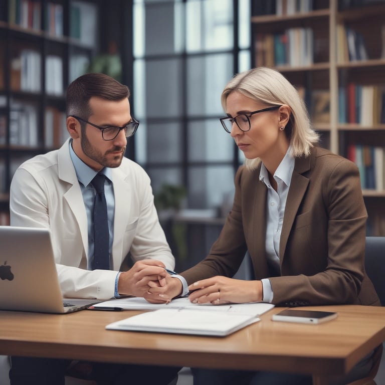 blue and white striped round textile