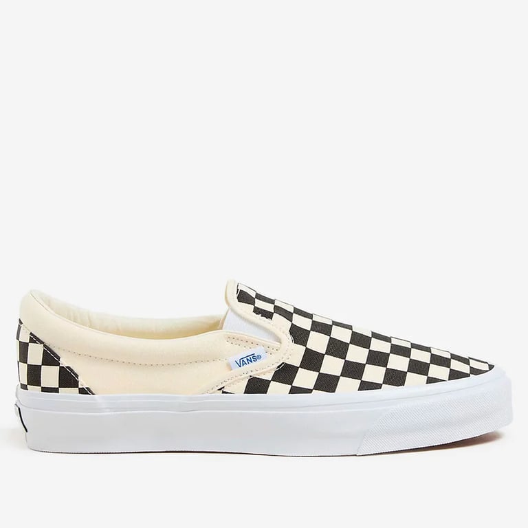 vans checkerboard black and white