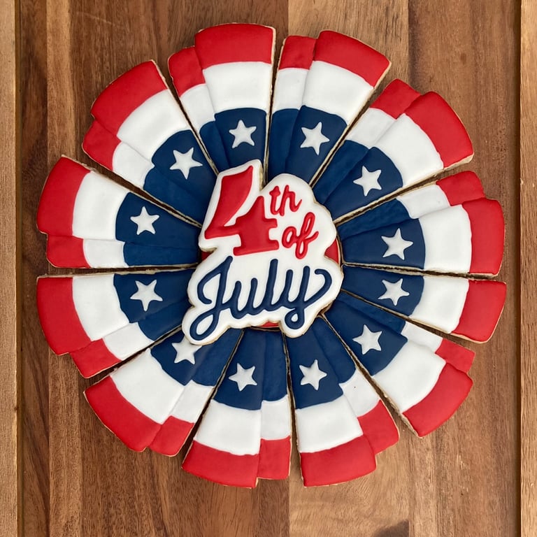 Fourth of July cookies
