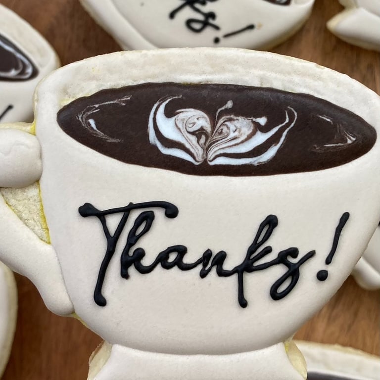 Teacup cookies; Latte cookies