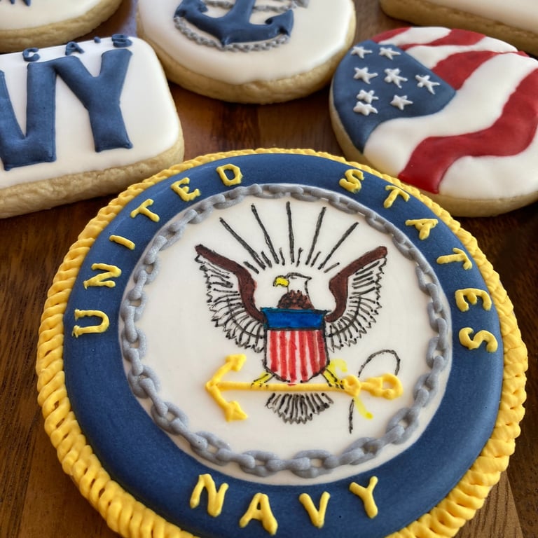 US Navy cookies