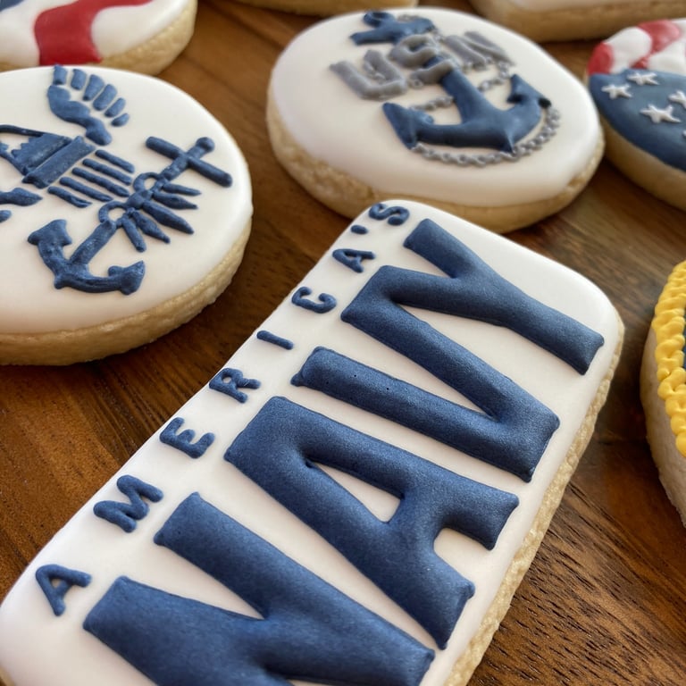 US Navy cookies