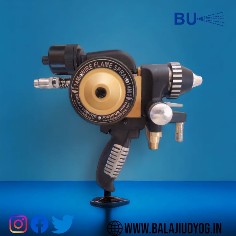 14M WIRE FLAME SPRAY GUN