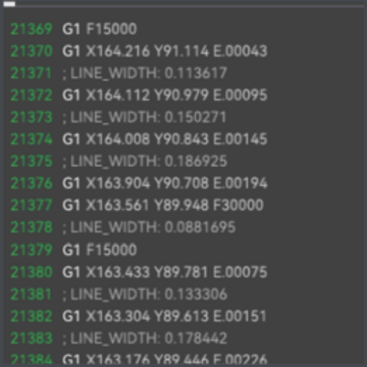 3D spausdinimo kodas