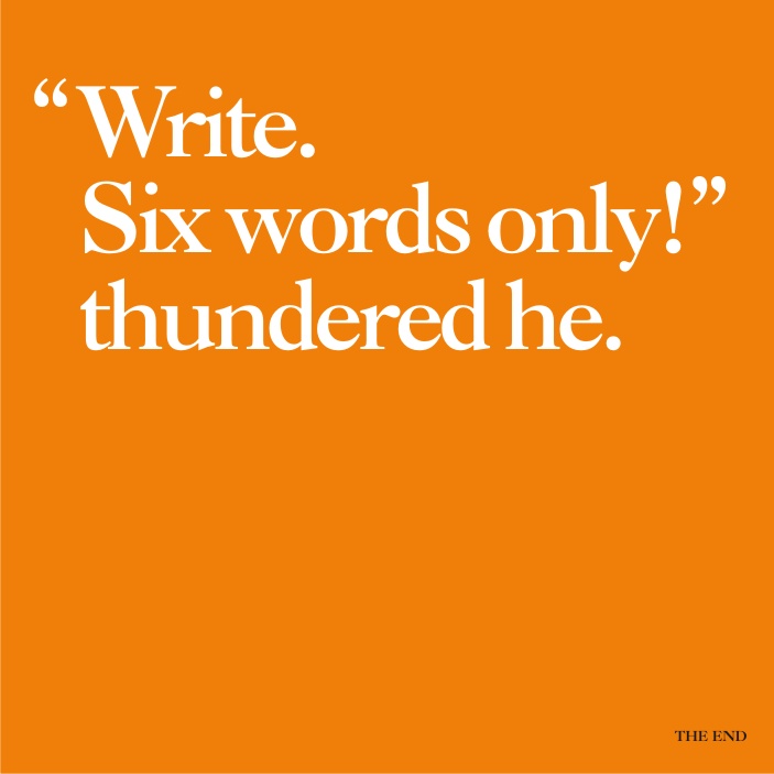 Write a Eight Word Story on Six Word Story