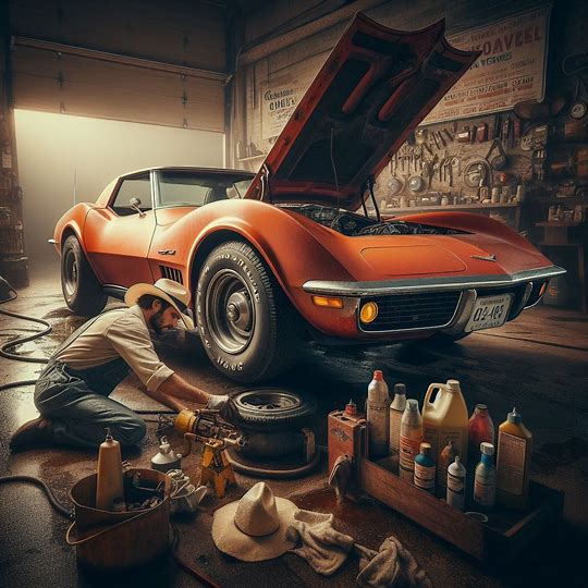 1972 corvette oil change