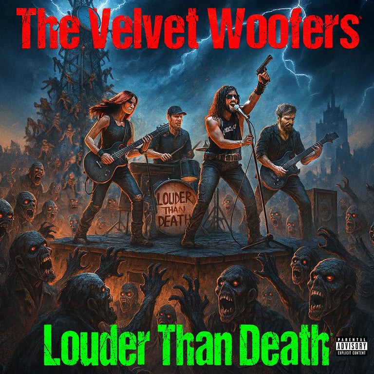 Undead Zeds - Louder Than Death - The Velvet Woofers