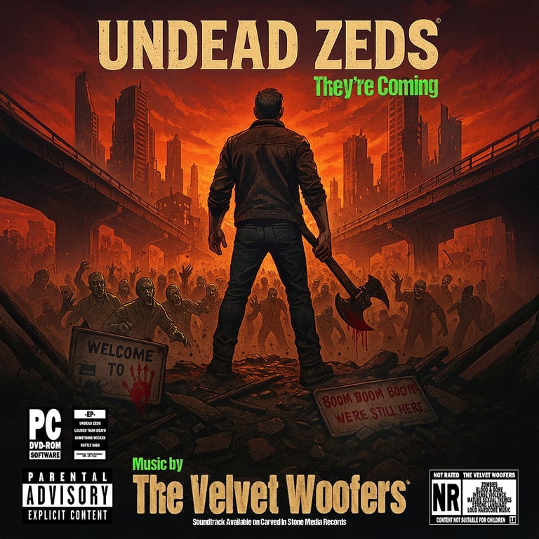 Undead Zeds - Soundtrack - Video Game - Movie - Music by The Velvet Woofers