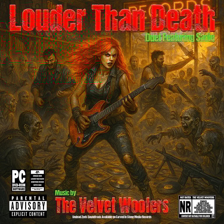 Undead Zeds - Louder Than Death - Music by The Velvet Woofers (Featuring Sadie)