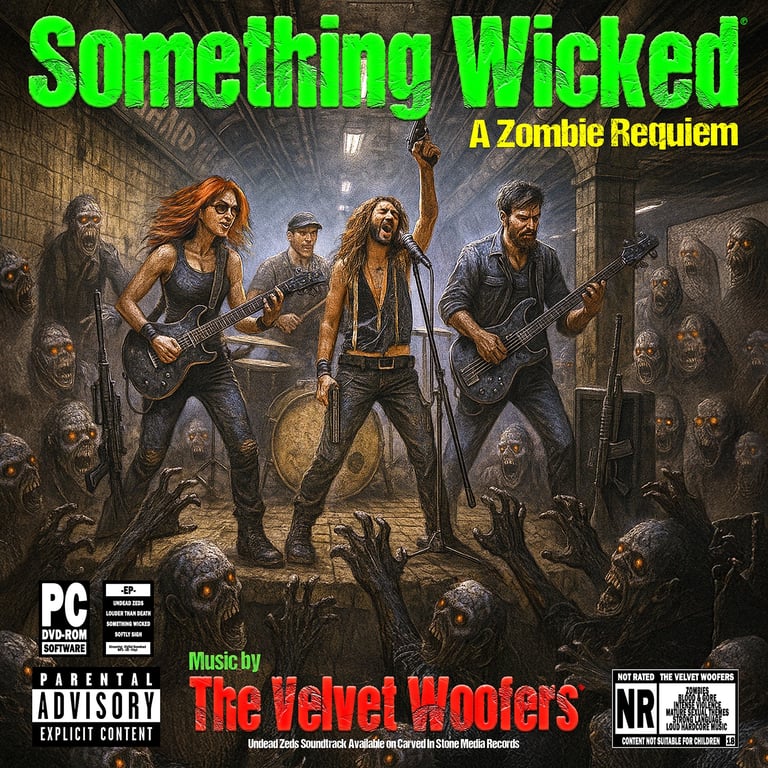 Undead Zeds - Something Wicked: A Zombie Requiem - Funk & Rock Version - Music by The Velvet Woofers