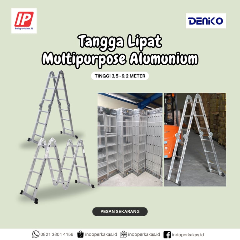 Tangga Lipat Multifungsi Denko MAL 4x4