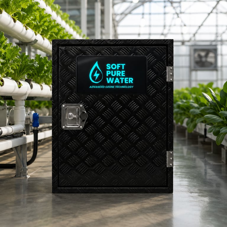 Soft Pure Water's Agriculture Water Purification System powered by Advanced Ozone Technology