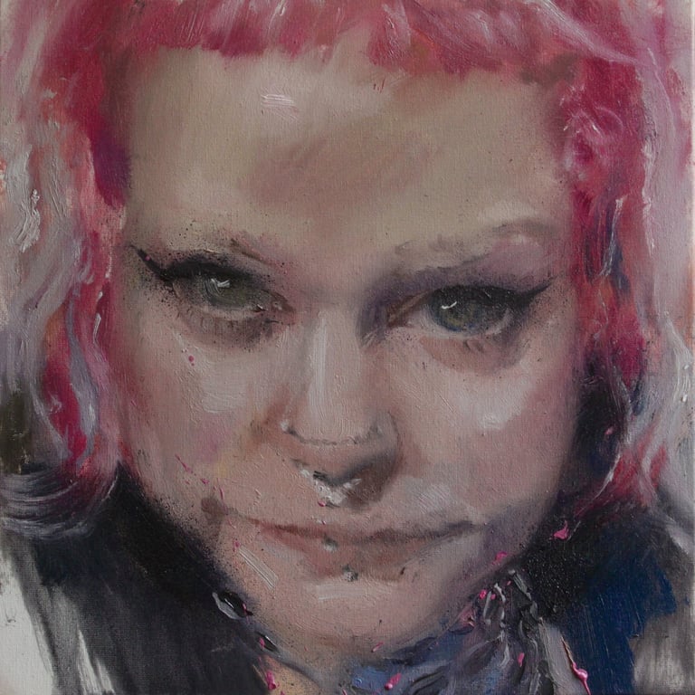 Eremita - Oil on canvas- 30cm x 30cm - 2025