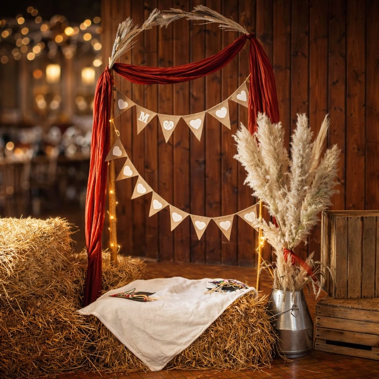 Photobooth mariage champetre