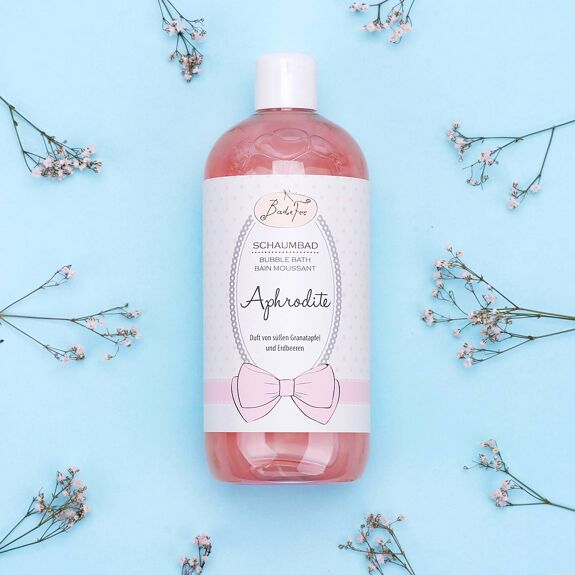 bain moussant fraise et grenade 
