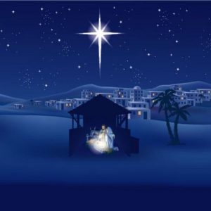 a nativity scene of a nativity of jesus in the desert