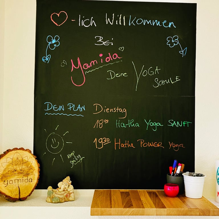Herzlich willkommen in der Yamida Yogaschule