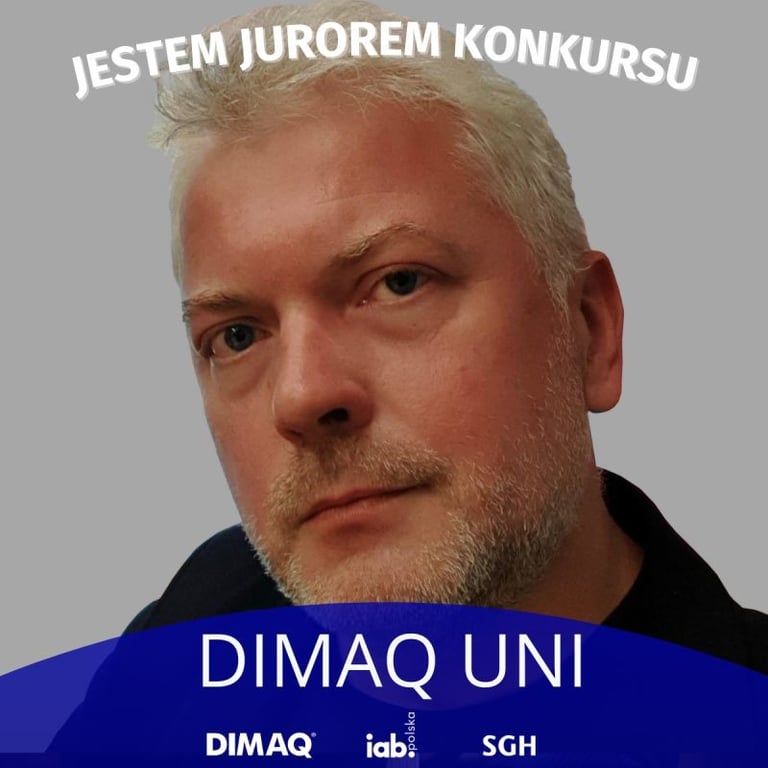 Leszek A. Nowak juror konkursu DIMAQ Uni w IAB Polska