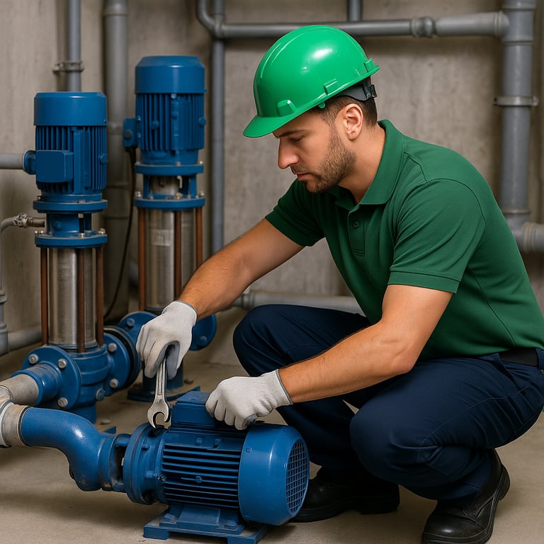 Mantenimiento de bombas de agua: revisión técnica y prevención