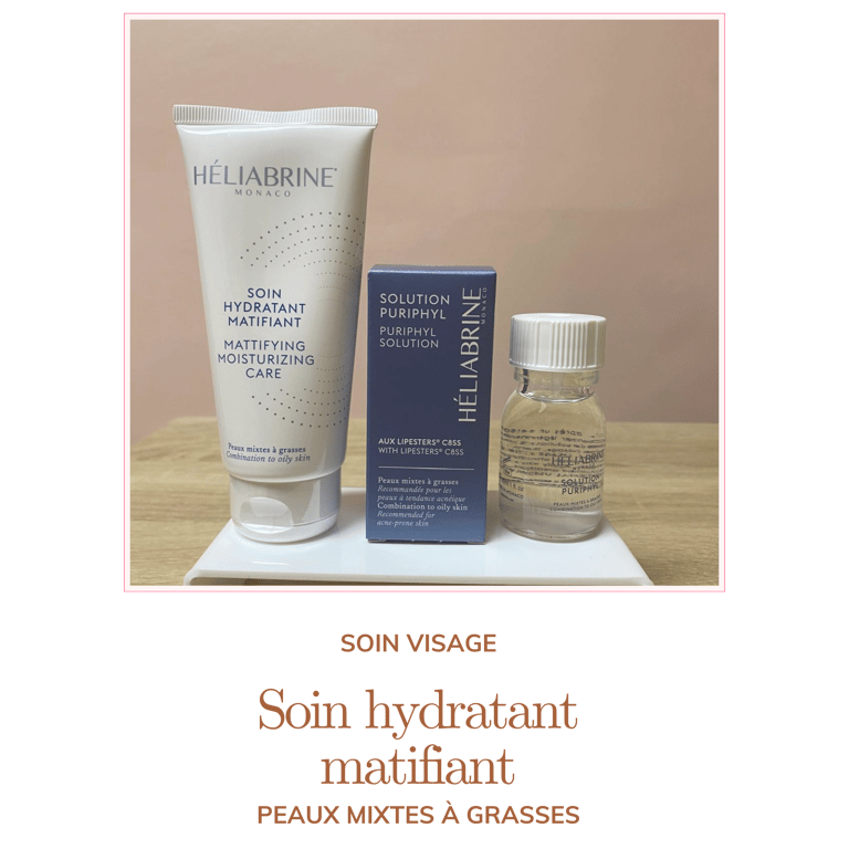 soin visage (hydratant matifiant) de chez Christelle Masso SPA et beauty