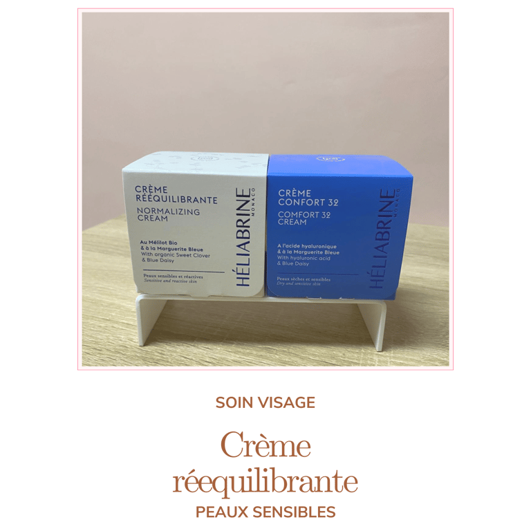 soin visage ( crème réequilibrante) de chez Christelle Masso SPA et beauty